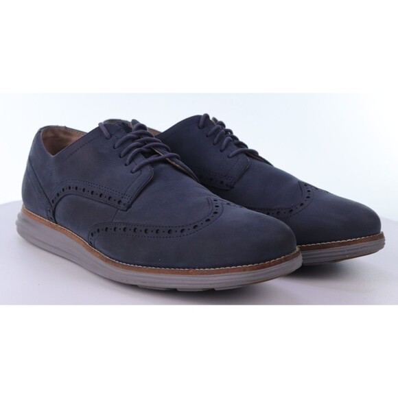 Cole Haan Original Grand $160 Wingtip Oxfords Shoes Size  10.5 M Leather C26473 main image 3